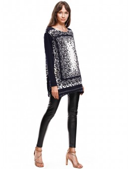 Plus Size Vintage Women Floral Printed Sweaters