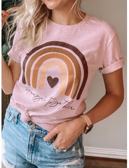 Rainbow Teacher T-shirt HF2620-02-02