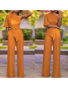 high waist jumpsuit long pants HF0702-03-03