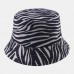 Unisex Overlay Horse Pattern Casual Travel Foldable Sunshade Hat Bucket Hat